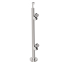 Stainless steel pole, VK-straight AISI304, D42,4/4
